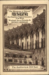 Fox Theatre - The Auditorium Postcard