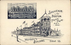 Mechanic's Building, Boston Food Fair 1906 Mechanic's Building, Boston Food Fair 1906