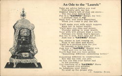 "Laurel" Range Stove Postcard