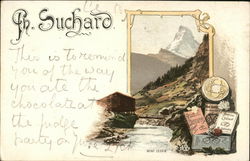 Th. Suchard Chocolates Switzerland Advertising Postcard Postcard Postcard