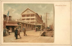 Hotel Luray from Boardwalk Atlantic City, NJ Postcard Postcard Postcard