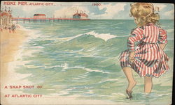 Heinz Pier Atlantic City, NJ Postcard Postcard Postcard