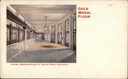 Washburn-Crosby Co. - Corridor, General Offices Minneapolis, MN Postcard Postcard Postcard