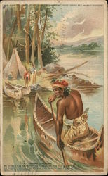 Indian Canoeing - Sleepy Eye Flour Indian Canoeing - Sleepy Eye Flour