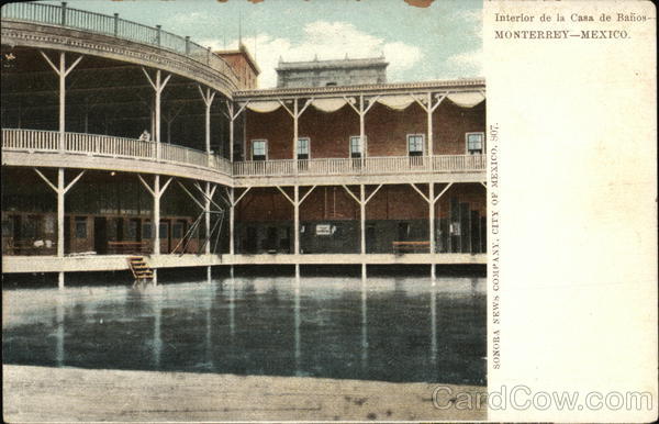 Interior de la Casa de Baños, Monterrey - Mexico