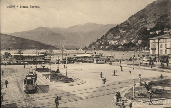 Piazza Cavour Como Italy