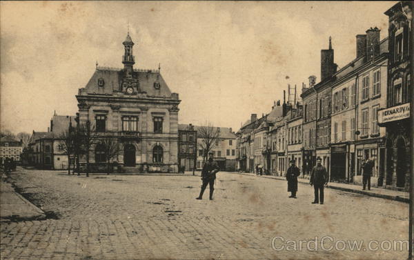 Soldier posing for the picture. Attigny France