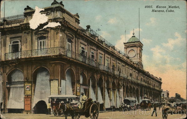 Tacon Market Havana Cuba