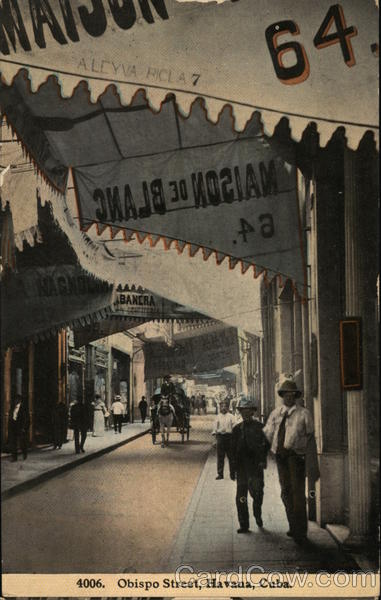 Obispo Street, Havana, Cuba
