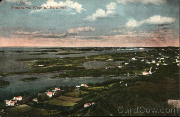Panoramic view of Bermuda