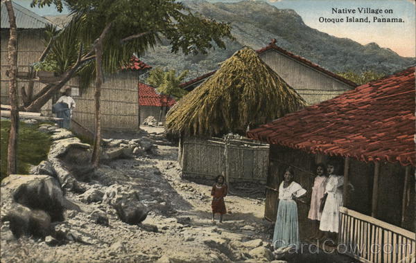 Native Village on Otoque Island Cuba