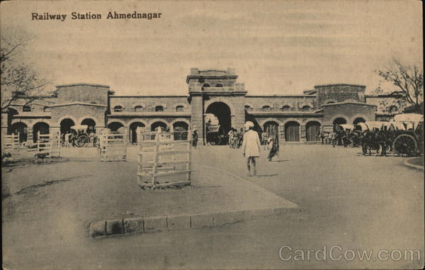 Railway Station Ahmednagar India