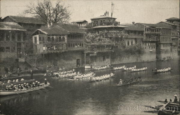 The School Fleet Outside the Central School India