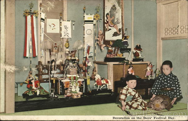 Decoration on the Boys' Festival Day Japan