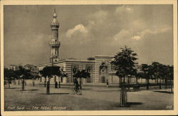 The Abbas Mosque Port Said, Egypt Africa Postcard Postcard