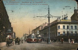 St. Petersbourg. Liteiny prospect. Coin de la rue Basseine St. Petersbourg. Liteiny prospect. Coin de la rue Basseine
