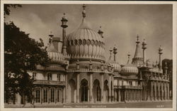 Royal Pavilion Brighton, England Sussex Postcard Postcard