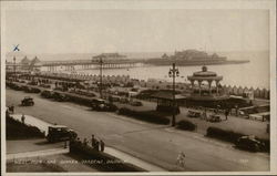 West Pier and Sunken Gardens Postcard