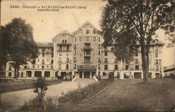 Splendid Hotel Allevard-les-Bains, France Postcard Postcard