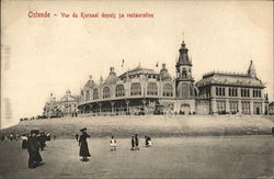 Vue du Kursaal depuis sa restauration Ostende, Belgium Benelux Countries Postcard Postcard
