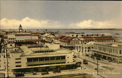 Looking South in Water Street with Demerara River in background. Georgetown, British Guiana Looking South in Water Street with Demerara River in background. Georgetown, British Guiana