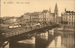 Liege - Pont des Arches Liege - Pont des Arches