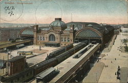 Dresden Hauptbahnhof Postcard