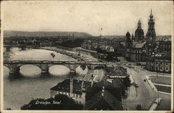Dresden. Total. Postcard