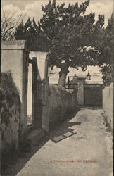 A typical lane - St. George Postcard