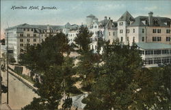 Hamilton Hotel Bermuda Postcard Postcard