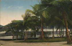 Lincoln House from White Bachelors Colon, Panama Postcard Postcard