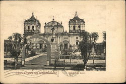 Catedral de Leon Nicaragua Central America Postcard Postcard