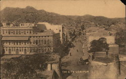 The City Udaipur India Postcard Postcard