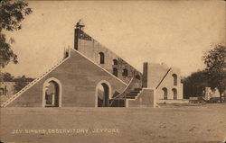Jey Singhs Observatory, jeypore India Postcard Postcard