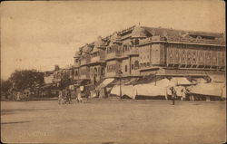 Corner of Amber Chaupur street Jaipur, India Postcard Postcard Postcard