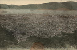 Aerial View of City Nagasaki, Japan Postcard Postcard