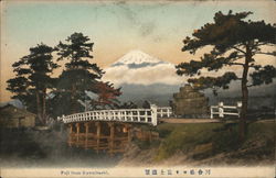 Fuji from Kawaibashi. Japan Postcard Postcard