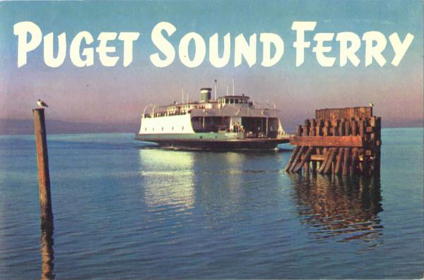 Puget Sound Ferry Washington Ferries