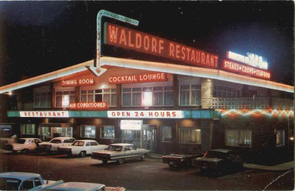 Waldorf Restaurant Waldorf Motor Court, U. S. Highway 301 Maryland