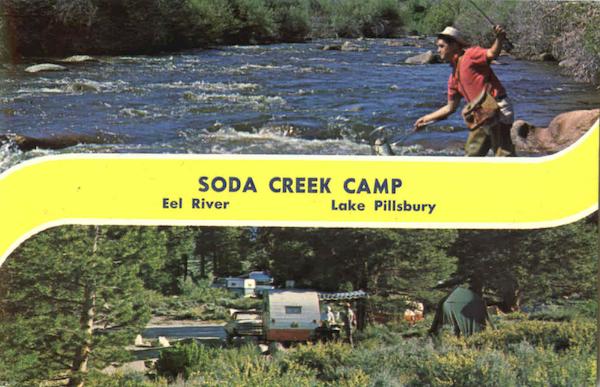 Soda Creek Camp Eel River Lake Pillsbury California