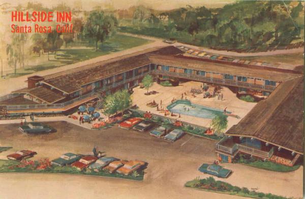 Hillside Inn, 2901 - 4th Street Santa Rosa California