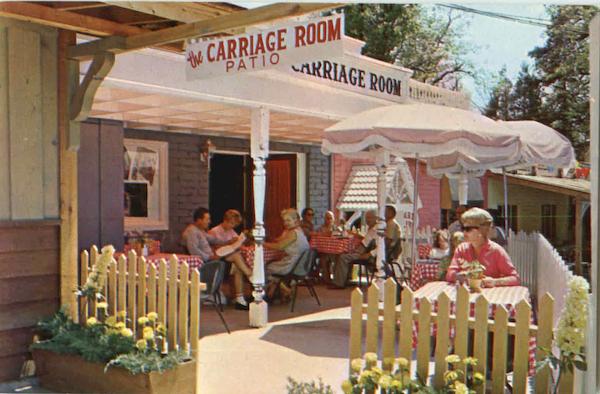 The Carriage Room Patio, Sportland Park Idyllwild California The Carriage Room Patio, Sportland Park Idyllwild California