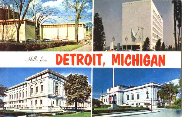 Hello From Detroit Michigan Hello From Detroit Michigan
