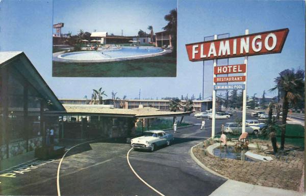 Flamingo Hotel, 130 West huntington Drive Arcadia California