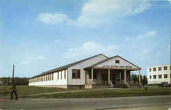 The Base Post Office At Sampson Air Force Base Postcard