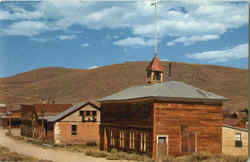 The Bodie School House Postcard