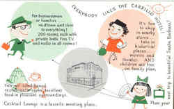 Everybody Likes The Carrillo Hotel! Postcard