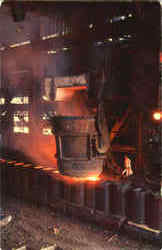Kaiser Steel Plant Postcard