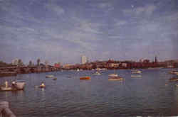Charles River Basin From Memorial Drive Postcard