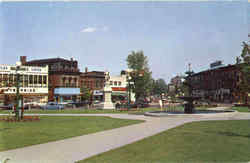 Taunton Green Postcard